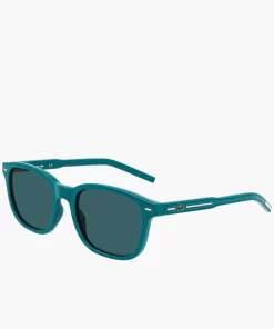 Lunettes De Soleil Rectangulaires Enfant Rubber Line | Lacoste Fashion