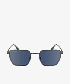 Lunettes De Soleil Retro Carrees En Metal | Lacoste Clearance