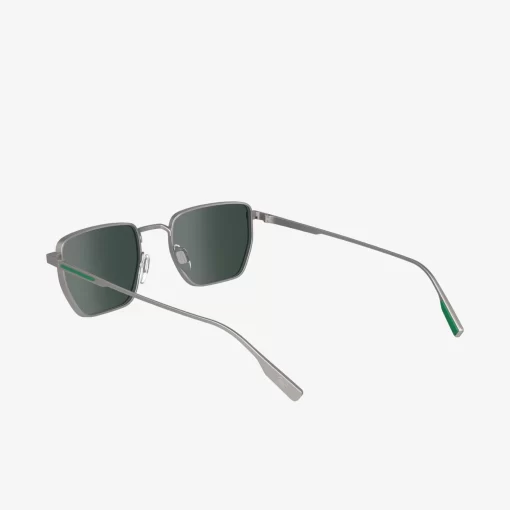 Lunettes De Soleil Retro Carrees En Metal | Lacoste Store