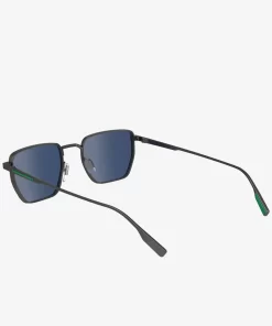 Lunettes De Soleil Retro Carrees En Metal | Lacoste Clearance