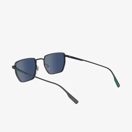 Lunettes De Soleil Retro Carrees En Metal | Lacoste Clearance