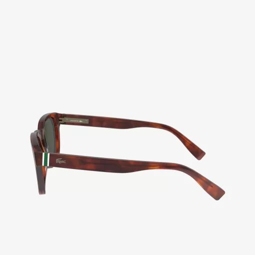 Lunettes De Soleil Ribbon Ovales En Acetate | Lacoste Flash Sale