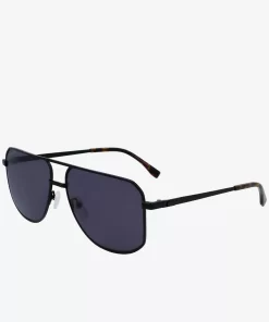 Lunettes De Soleil Unisexes Signature 101 En Metal | Lacoste Store