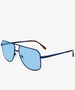 Lunettes De Soleil Unisexes Signature 101 En Metal | Lacoste Hot