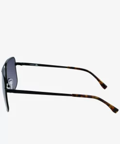 Lunettes De Soleil Unisexes Signature 101 En Metal | Lacoste Store