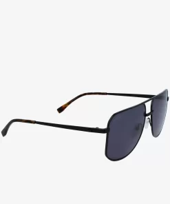 Lunettes De Soleil Unisexes Signature 101 En Metal | Lacoste Store