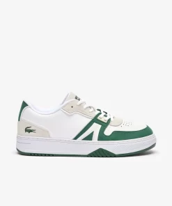 Men'S L001 Contrasted Leather Trainers | Lacoste Outlet