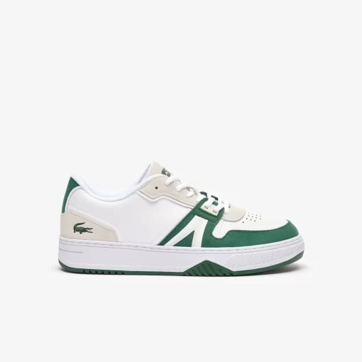 Men'S L001 Contrasted Leather Trainers | Lacoste Outlet