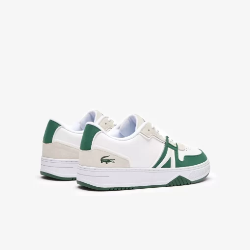 Men'S L001 Contrasted Leather Trainers | Lacoste Outlet