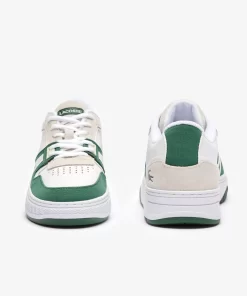 Men'S L001 Contrasted Leather Trainers | Lacoste Outlet