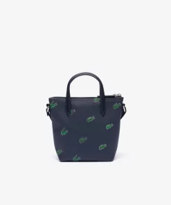 Mini Sac Cabas Crossover Imprime Crocodile | Lacoste Outlet