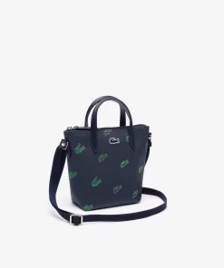 Mini Sac Cabas Crossover Imprime Crocodile | Lacoste Outlet