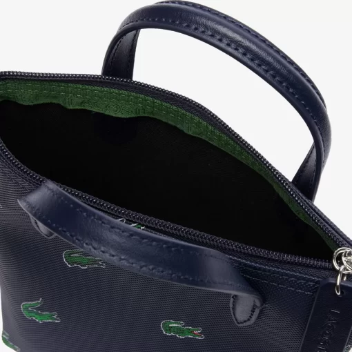 Mini Sac Cabas Crossover Imprime Crocodile | Lacoste Outlet