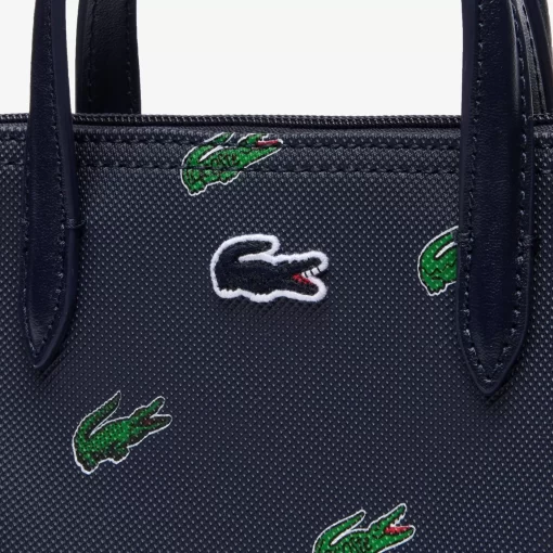 Mini Sac Cabas Crossover Imprime Crocodile | Lacoste Outlet