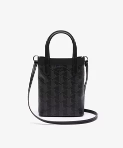 Mini Sac Cabas Zely Monogramme En Toile Enduite | Lacoste Shop