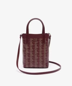 Mini Sac Cabas Zely Monogramme En Toile Enduite | Lacoste New