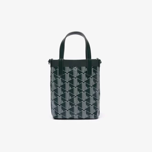 Mini Sac Cabas Zely Monogramme En Toile Enduite | Lacoste Cheap