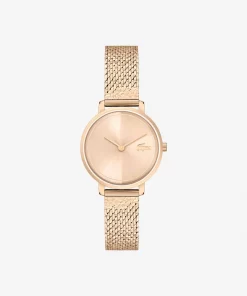 Montre 2 Aiguilles Suzanne Maille Ip Or Rose | Lacoste Flash Sale