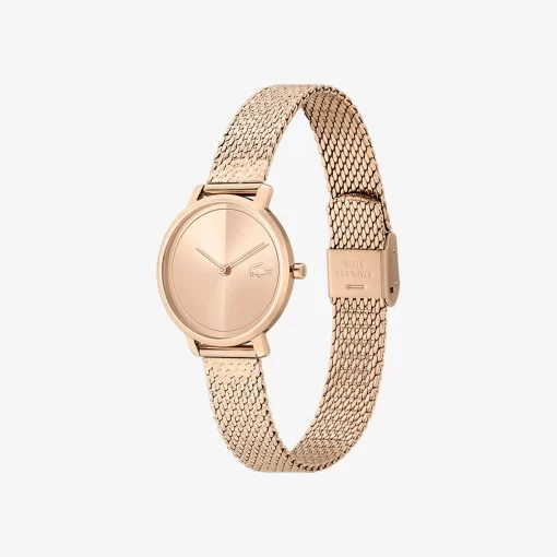 Montre 2 Aiguilles Suzanne Maille Ip Or Rose | Lacoste Flash Sale