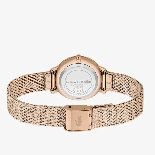 Montre 2 Aiguilles Suzanne Maille Ip Or Rose | Lacoste Flash Sale