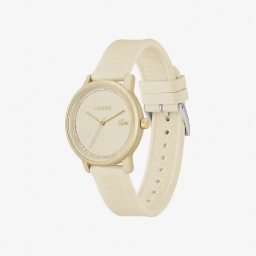 Montre 3 Aiguilles .12.12 Go Silicone Champagne | Lacoste Online