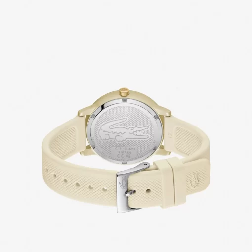 Montre 3 Aiguilles .12.12 Go Silicone Champagne | Lacoste Online