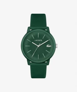 Montre 3 Aiguilles .12.12 Silicone Kaki | Lacoste Cheap