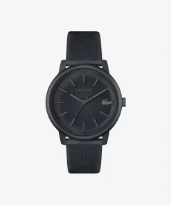 Montre 3 Aiguilles .12.12 Silicone Noir | Lacoste New