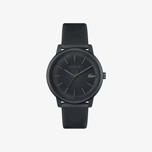 Montre 3 Aiguilles .12.12 Silicone Noir | Lacoste New