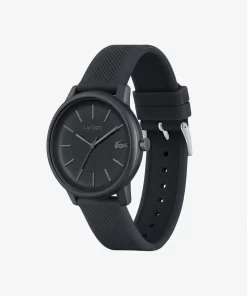 Montre 3 Aiguilles .12.12 Silicone Noir | Lacoste New