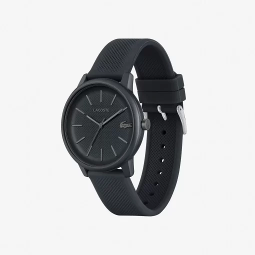 Montre 3 Aiguilles .12.12 Silicone Noir | Lacoste New