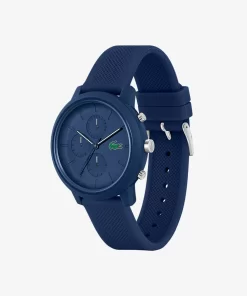 Montre Chrono .12.12 Silicone Bleu | Lacoste Online