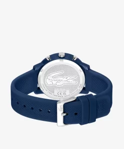 Montre Chrono .12.12 Silicone Bleu | Lacoste Online