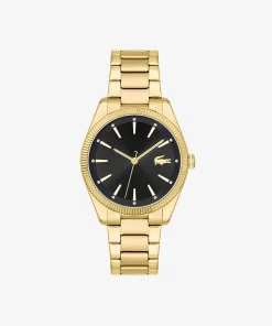 Montre Femme Capucine Avec Bracelet Plaque Or Fin | Lacoste Shop