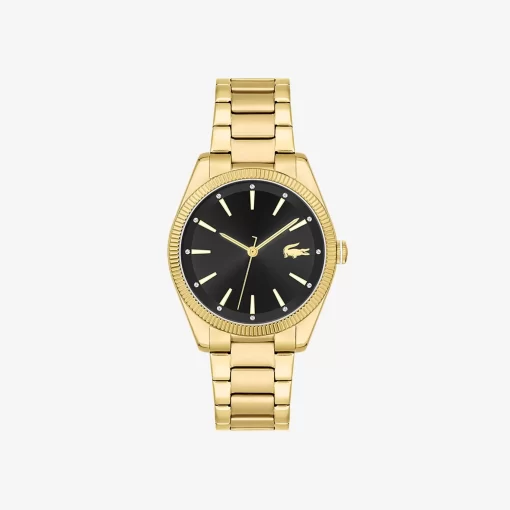 Montre Femme Capucine Avec Bracelet Plaque Or Fin | Lacoste Shop