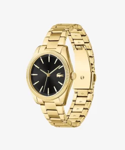 Montre Femme Capucine Avec Bracelet Plaque Or Fin | Lacoste Shop