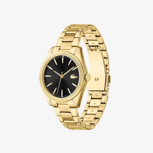 Montre Femme Capucine Avec Bracelet Plaque Or Fin | Lacoste Shop