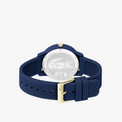 Montre Femme .12.12 Avec Bracelet En Silicone Bleu | Lacoste Cheap