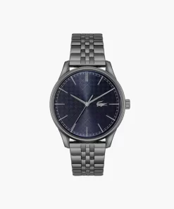 Montre Homme 3 Aiguilles Vienna En Acier Noir | Lacoste Best Sale