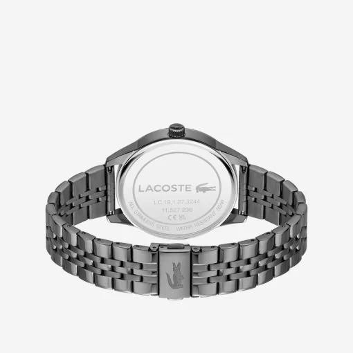 Montre Homme 3 Aiguilles Vienna En Acier Noir | Lacoste Best Sale