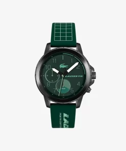 Montre Homme Endurance Multifonction En Silicone Vert | Lacoste Cheap