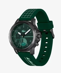 Montre Homme Endurance Multifonction En Silicone Vert | Lacoste Cheap