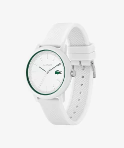 Montre Homme .12.12 Avec Bracelet En Silicone Blanc | Lacoste Cheap