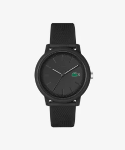 Montre Homme .12.12 Avec Bracelet En Silicone Noir | Lacoste Cheap