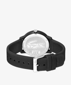 Montre Homme .12.12 Avec Bracelet En Silicone Noir | Lacoste Cheap