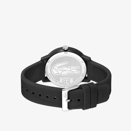 Montre Homme .12.12 Avec Bracelet En Silicone Noir | Lacoste Cheap