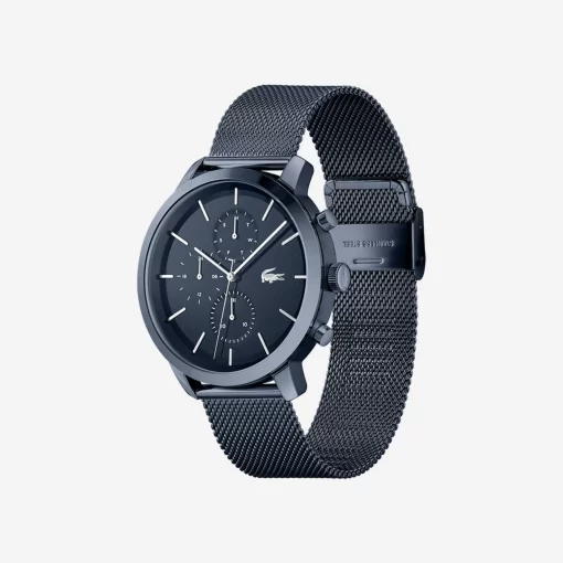 Montre Homme Replay En Acier Bleu Nuit | Lacoste Clearance