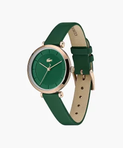 Montre Geneva Bracelet En Cuir Vert | Lacoste Best