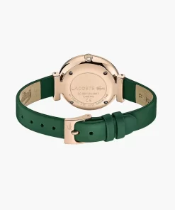 Montre Geneva Bracelet En Cuir Vert | Lacoste Best