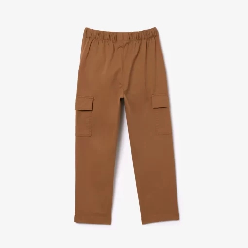 Pantalon Cargo En Gabardine Legere De Coton | Lacoste Hot